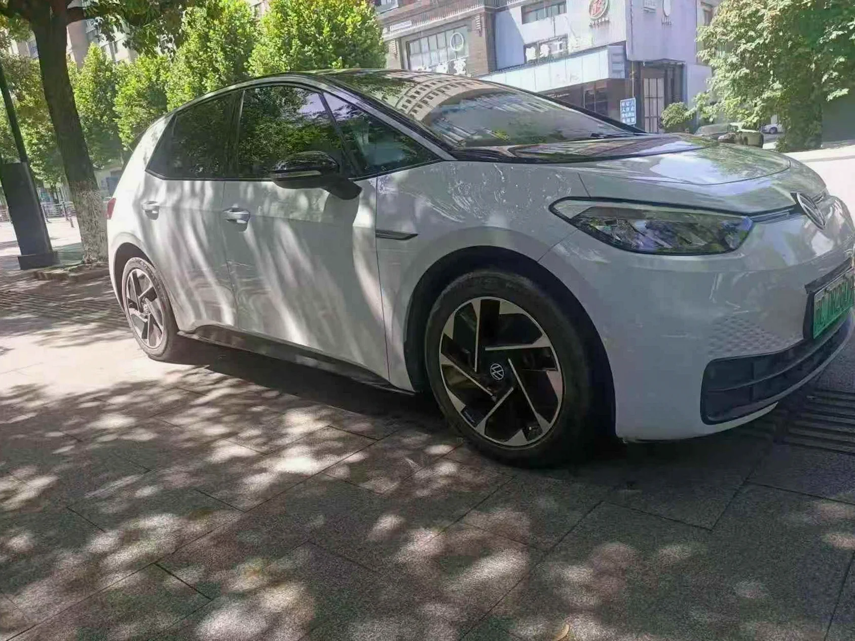 大众ID 后面外观一