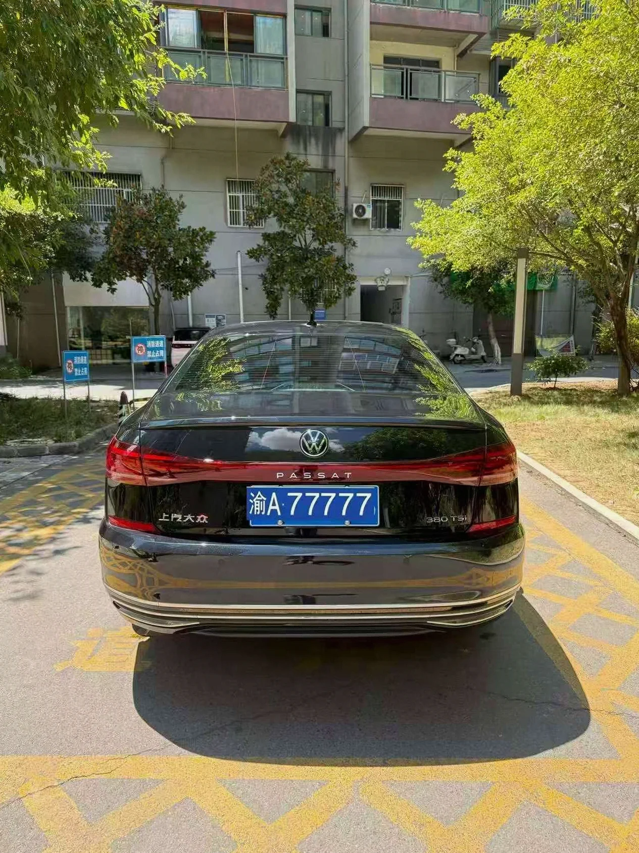 大众帕萨特 后面外观二