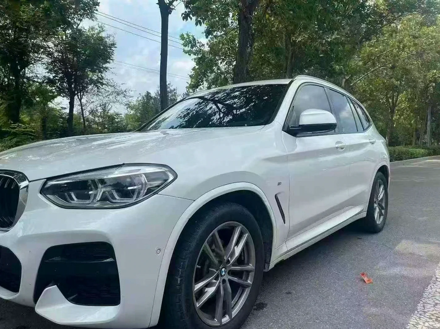 宝马X3 正面外观三