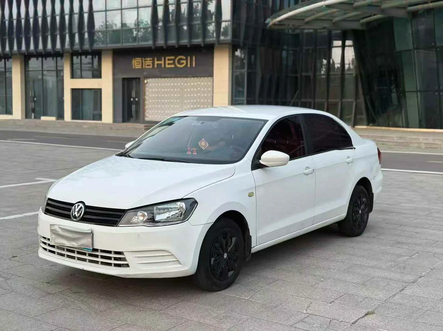 大众捷达 正面外观二