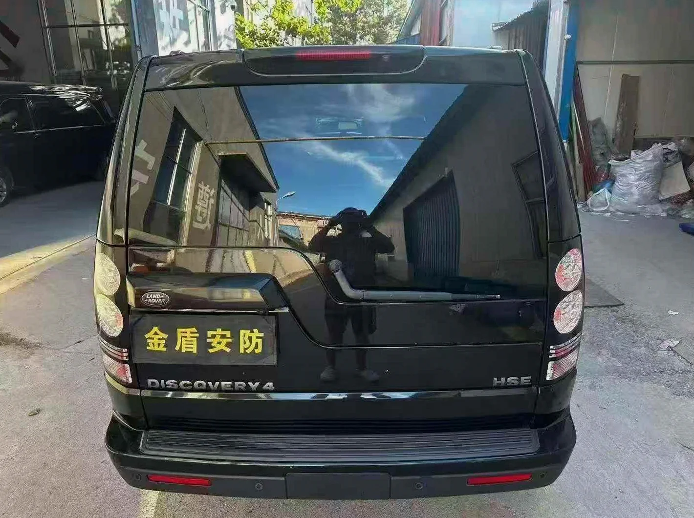 路虎发现 内饰后排