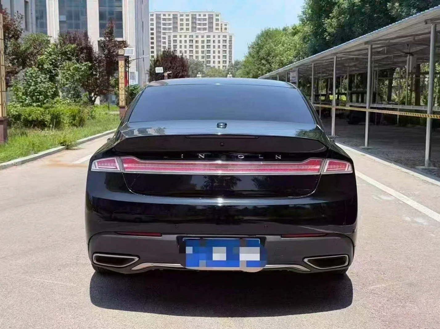 林肯MKZ 后面外观一