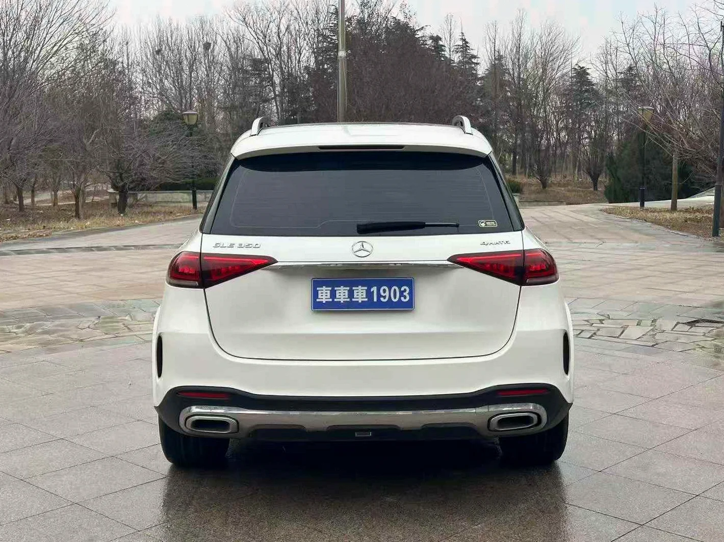 奔驰GLE 后面外观二
