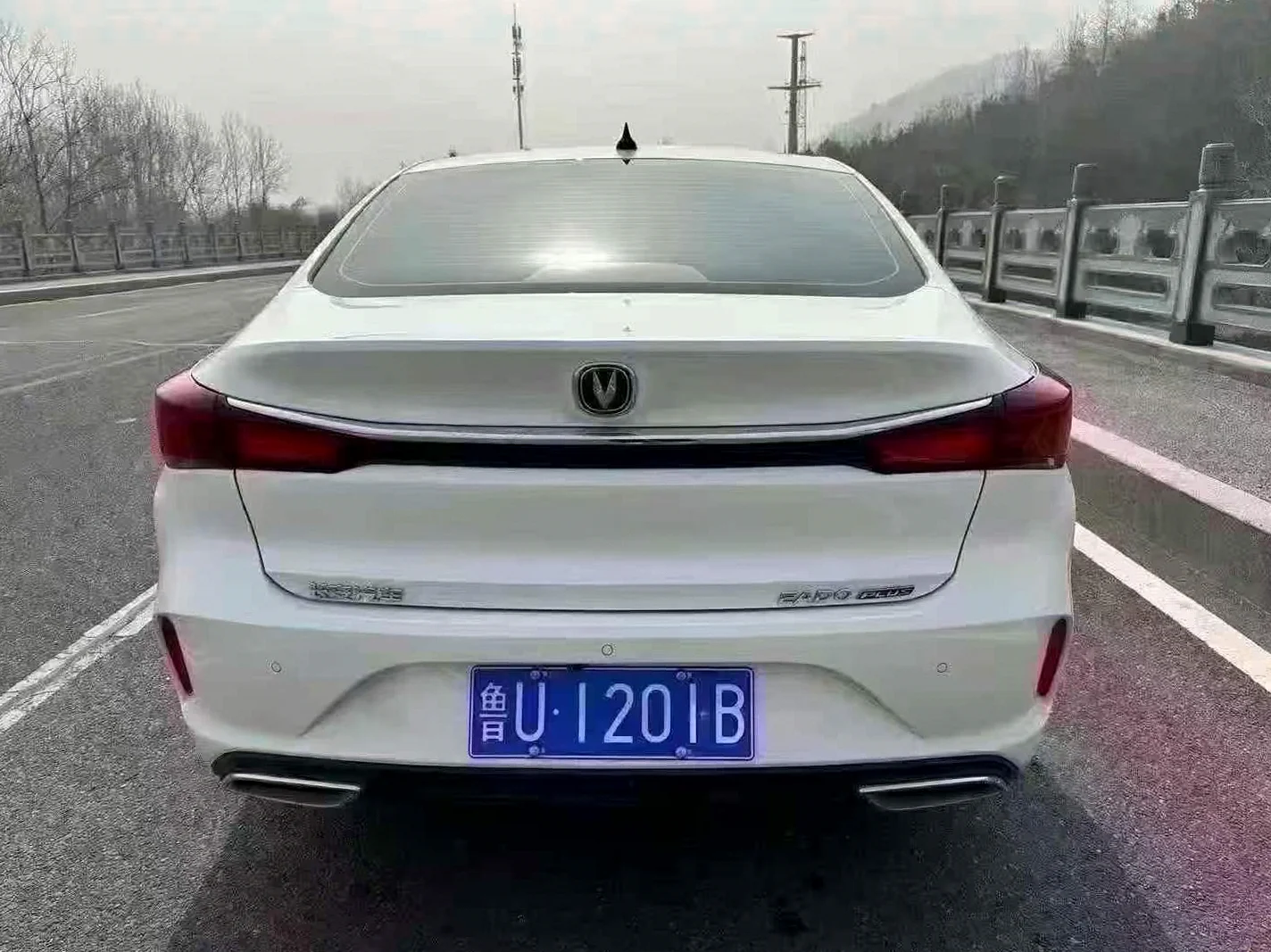 长安汽车逸动 后面外观一