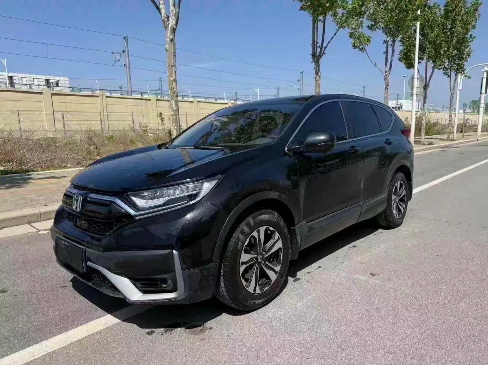 本田CRV 正面外观三