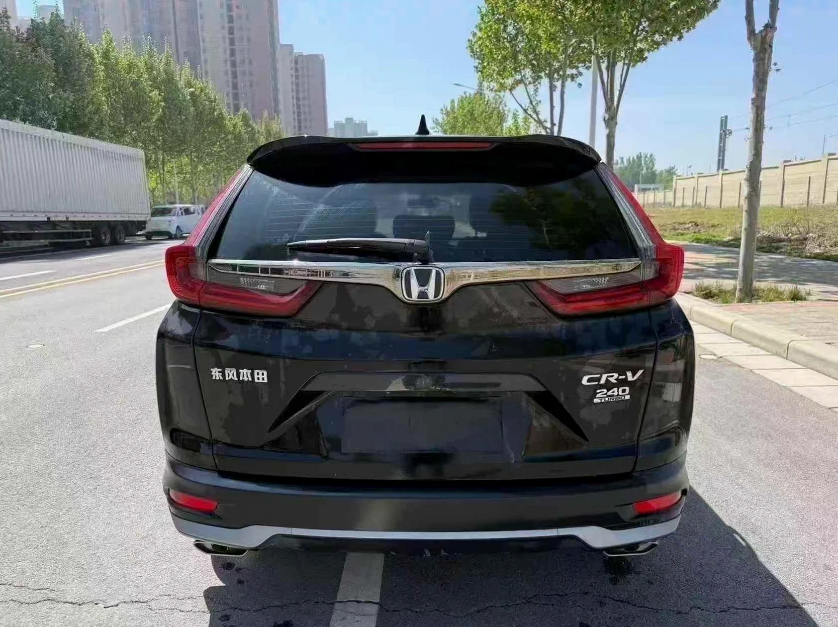 本田CRV 后面外观二