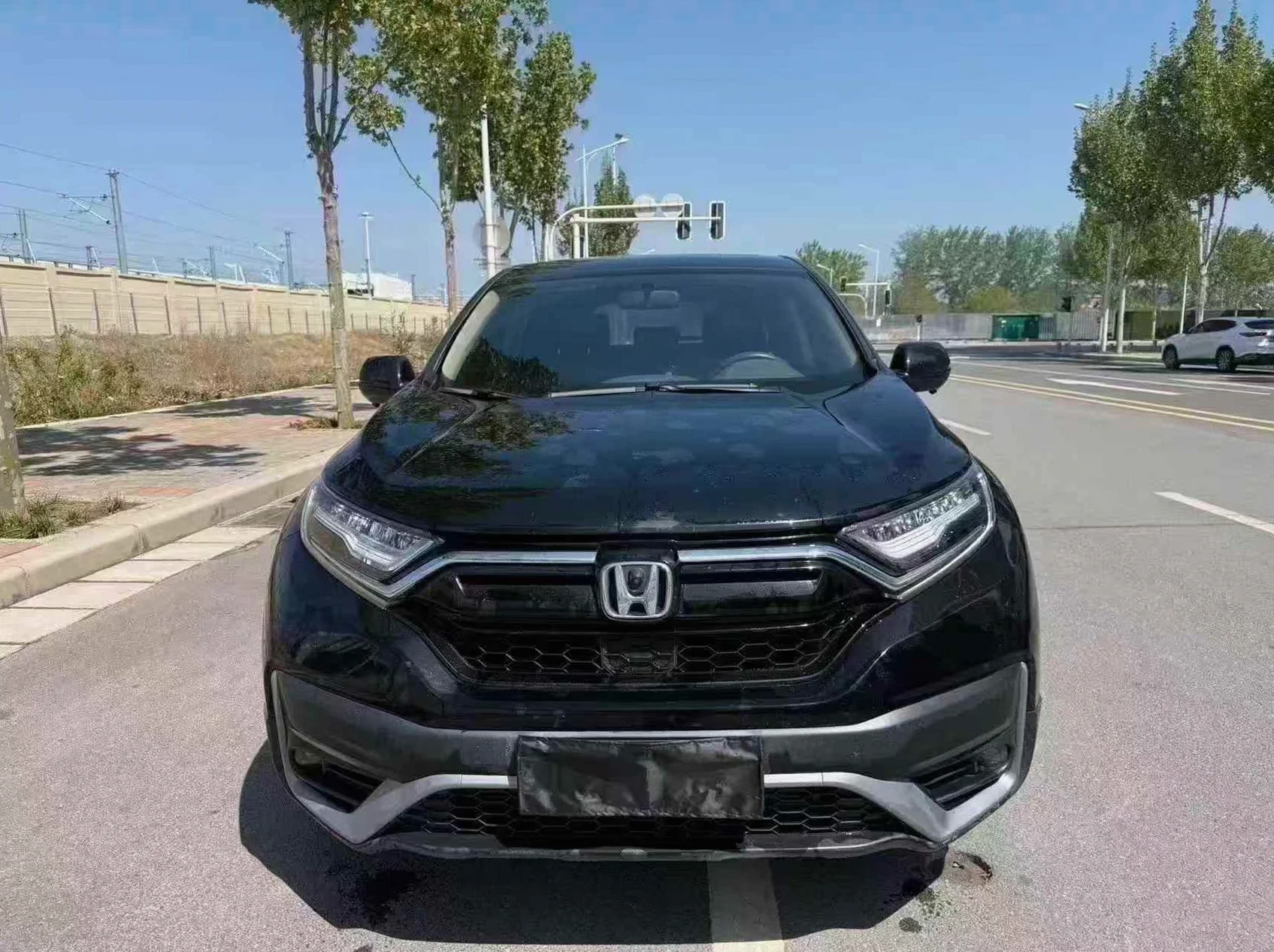 本田CRV 正面外观二