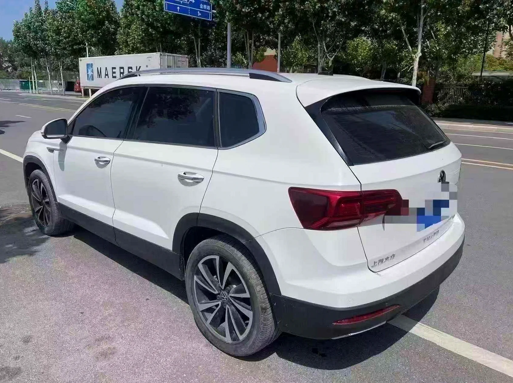 大众途岳 后面外观一