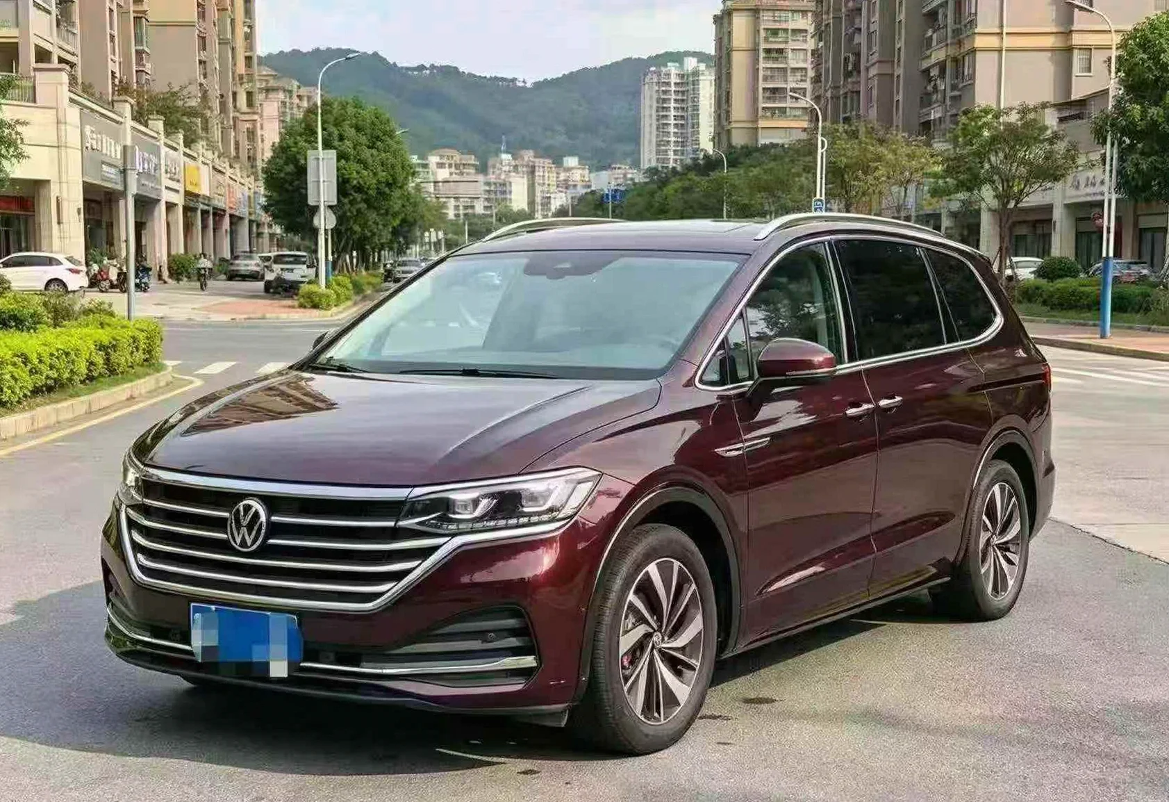 大众威然 正面外观三