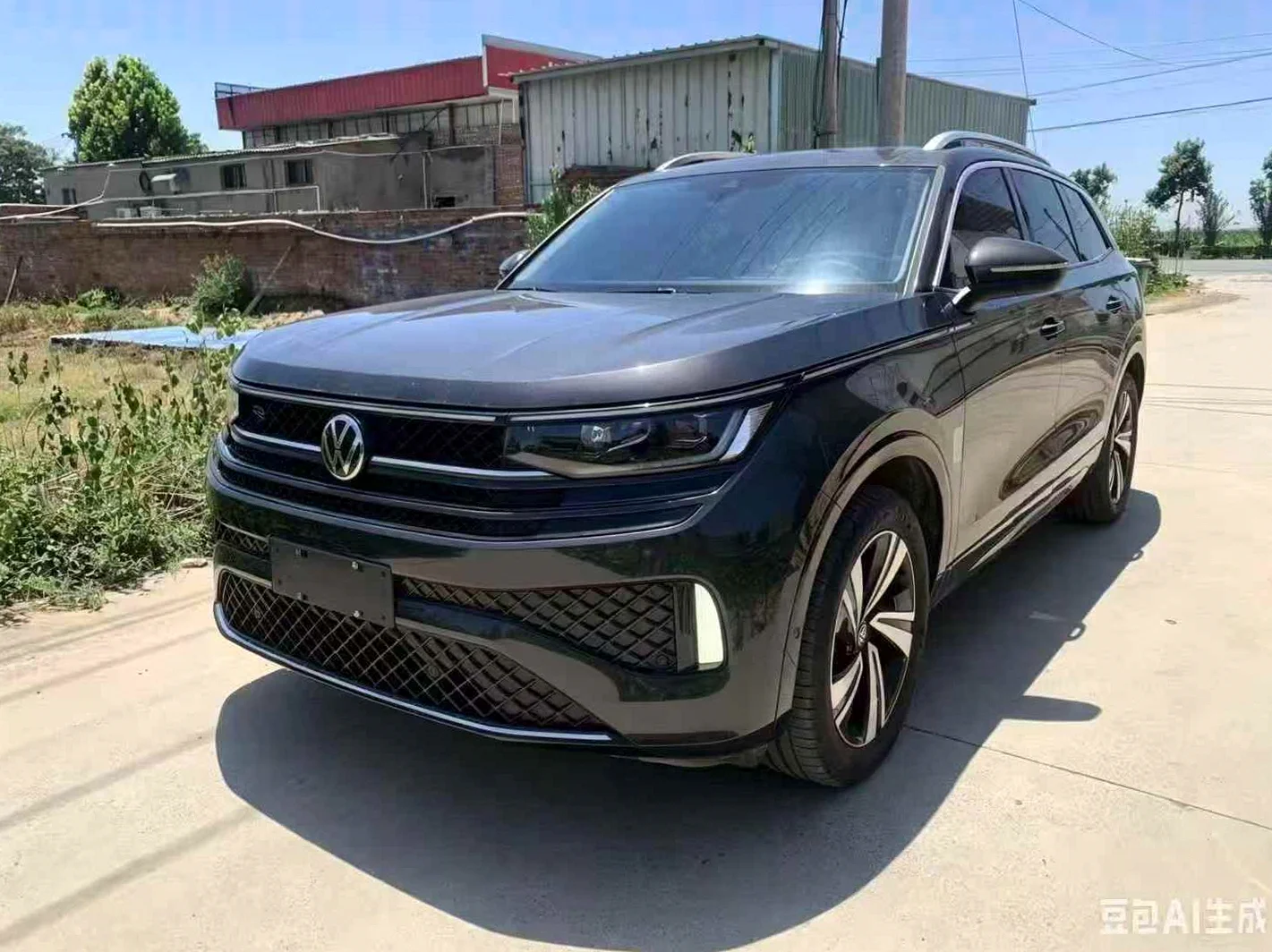 大众揽巡 正面外观三