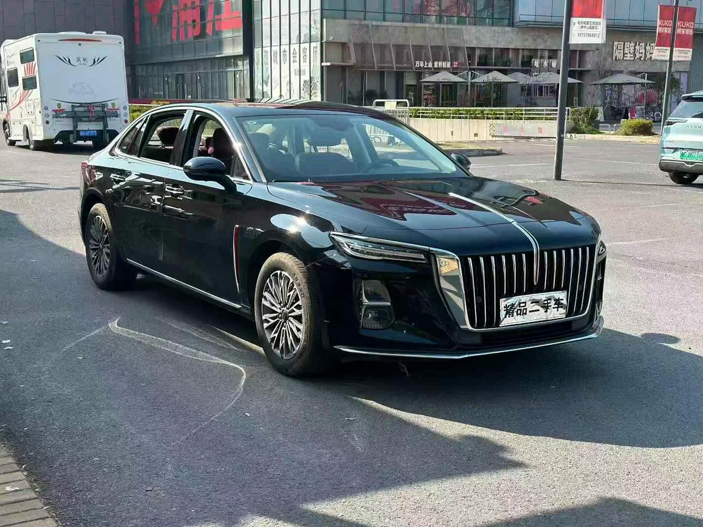 红旗H5 驾驶室