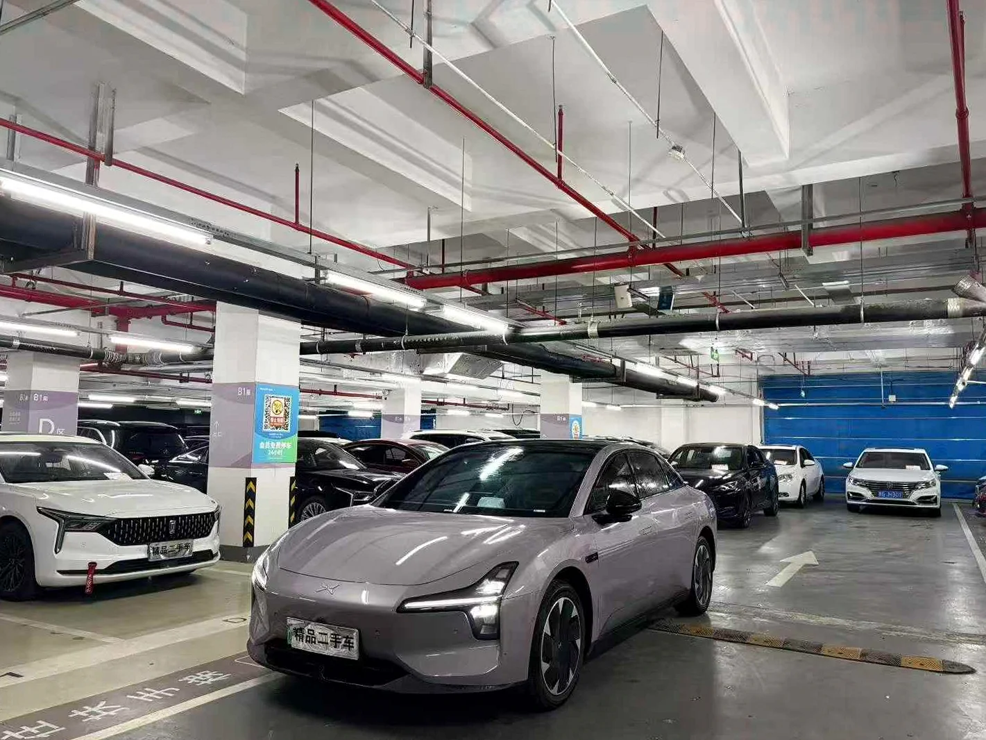 小鹏汽车m03 后面外观三