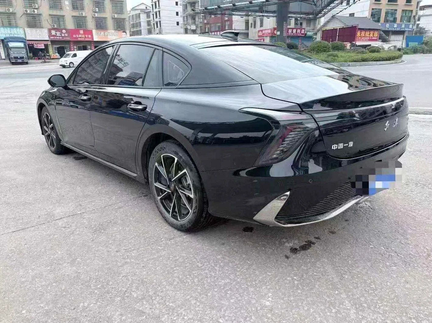 红旗H5 内饰后排