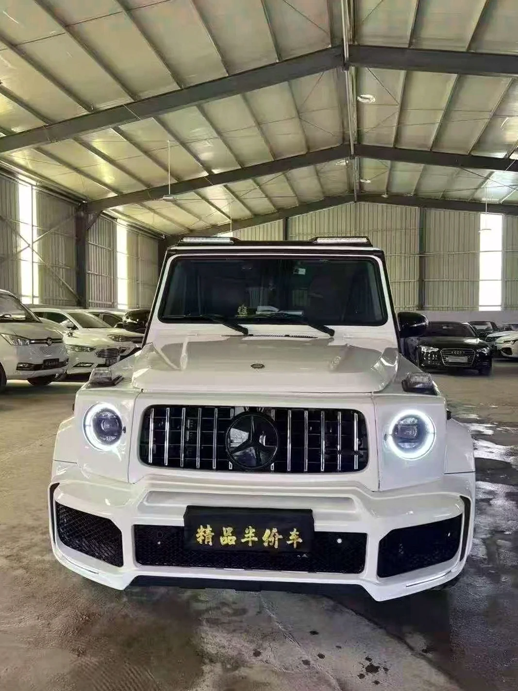 14年奔驰G500升级22款
