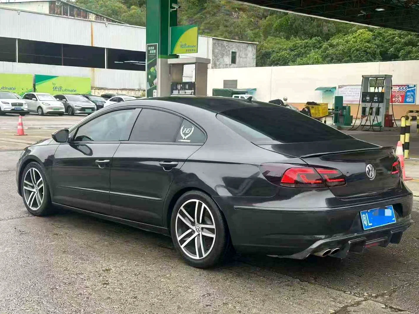大众CC 后面外观一