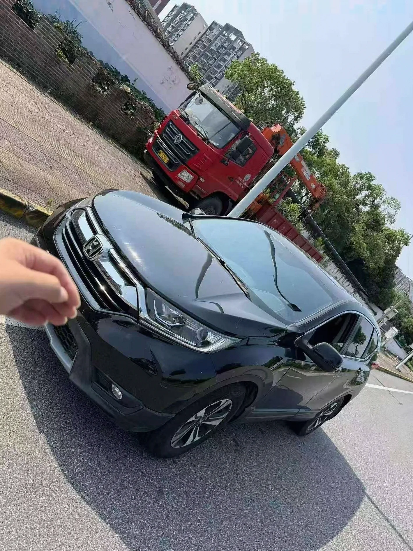 本田CRV 正面外观三