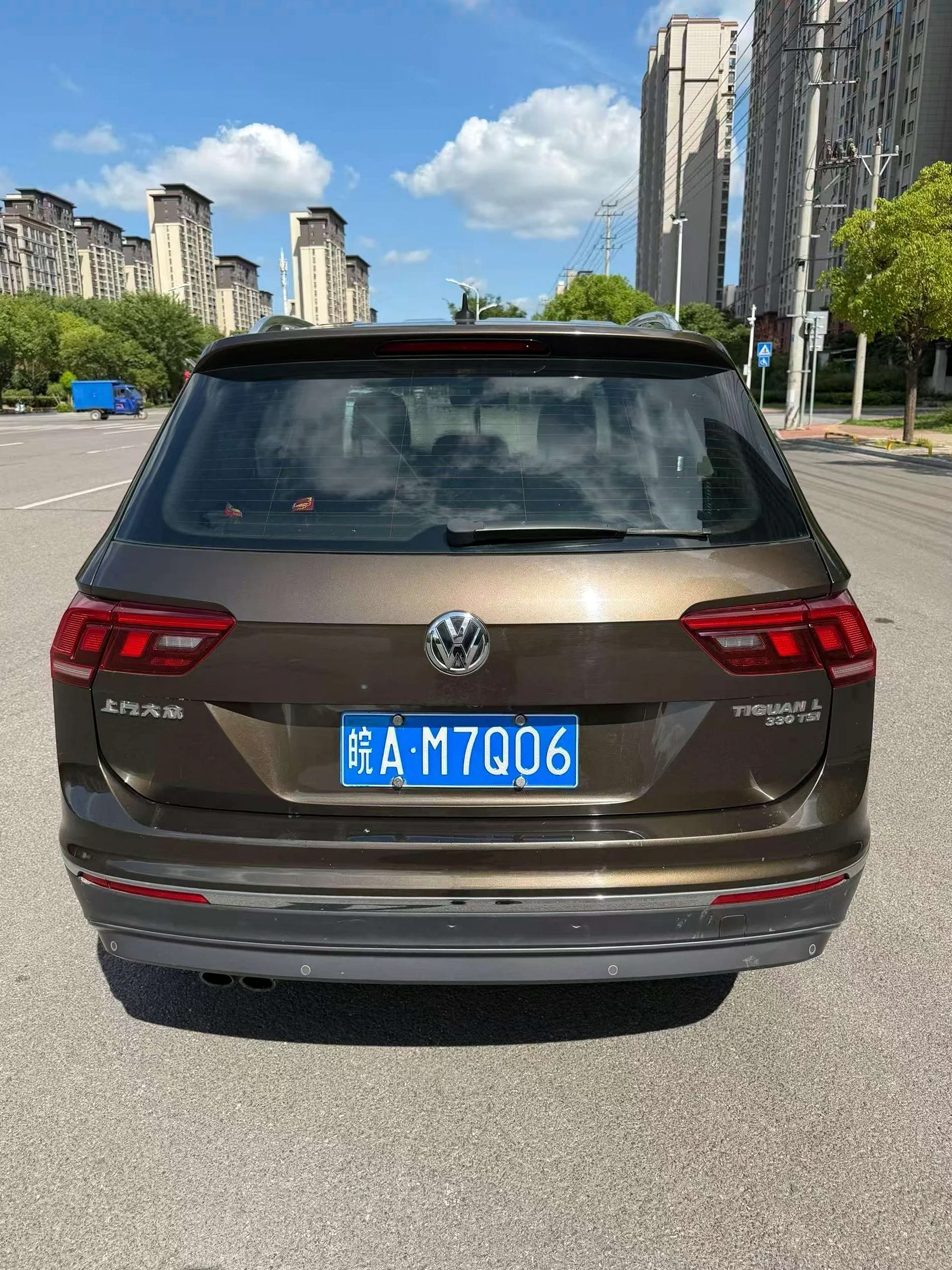 大众途观 后面外观一
