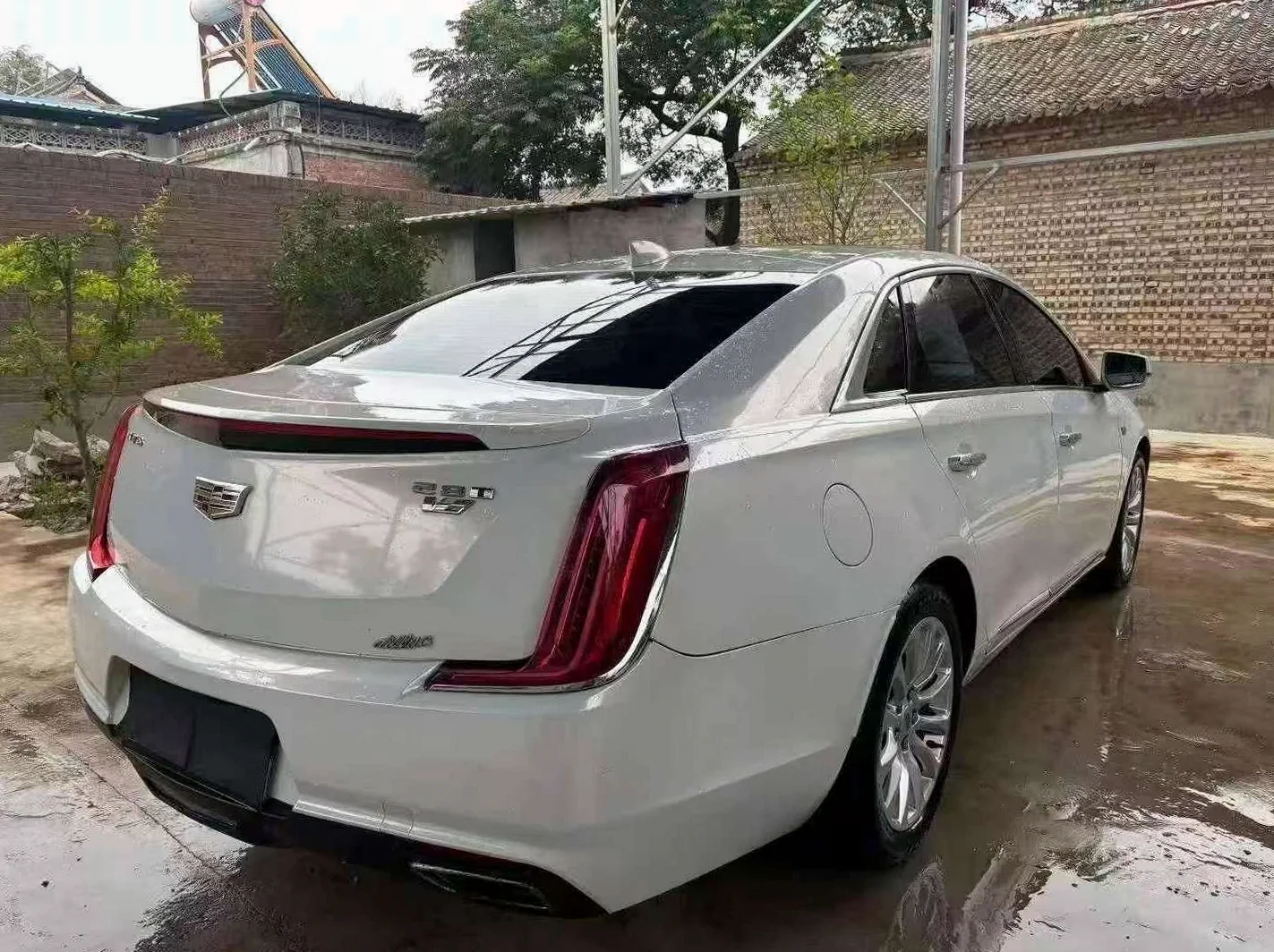 凯迪拉克XTS 内饰后排