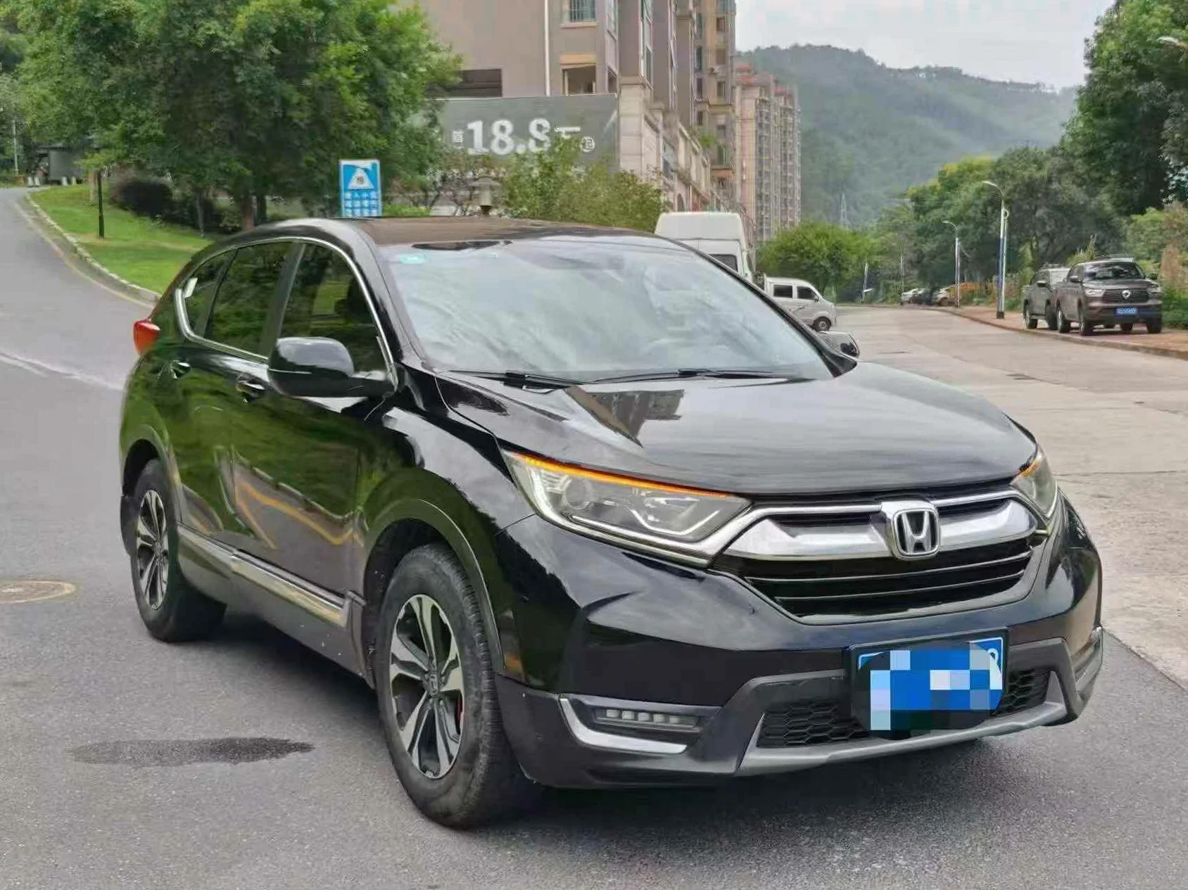 本田CRV 正面外观三