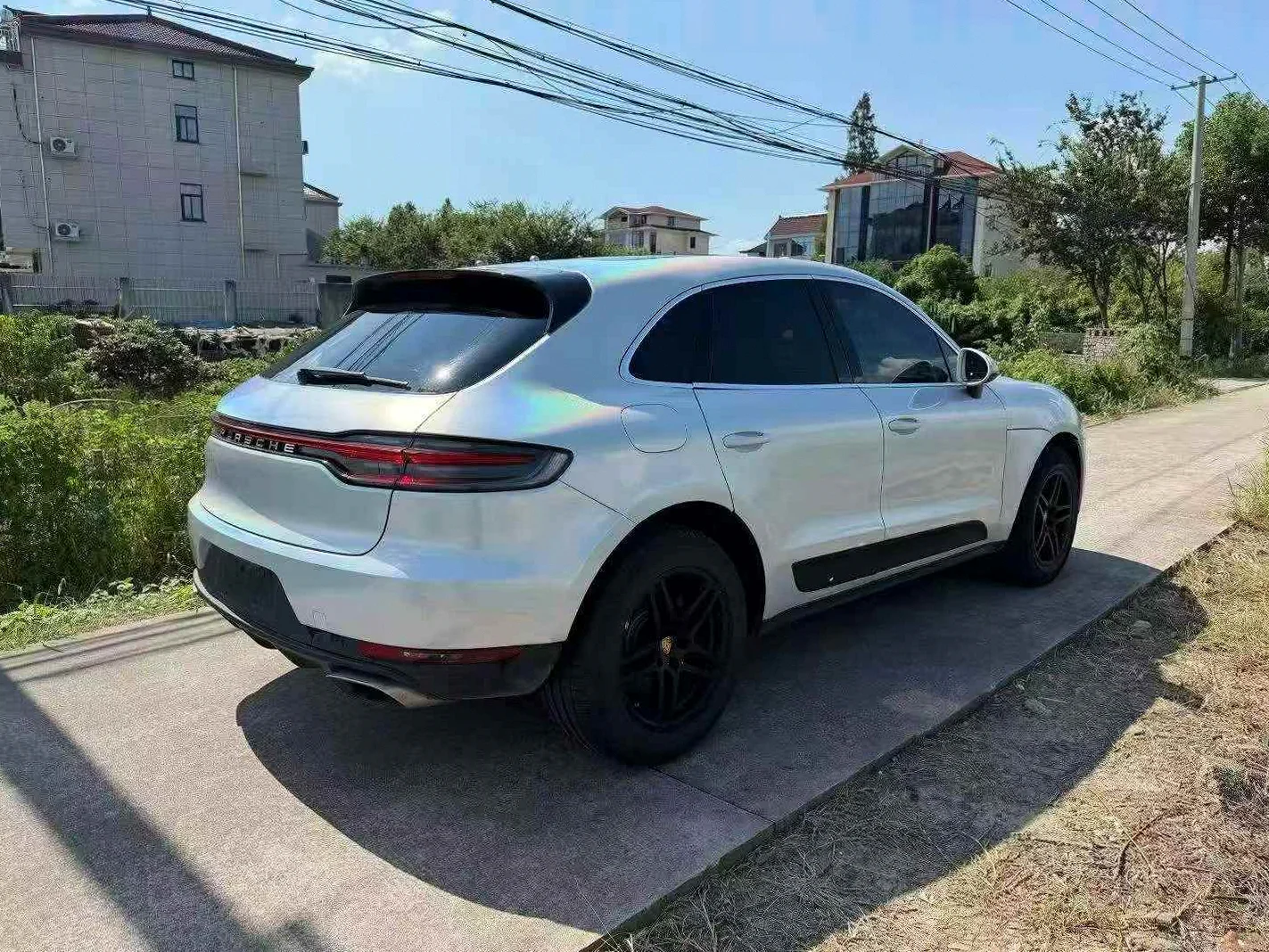保时捷Macan 后面外观二
