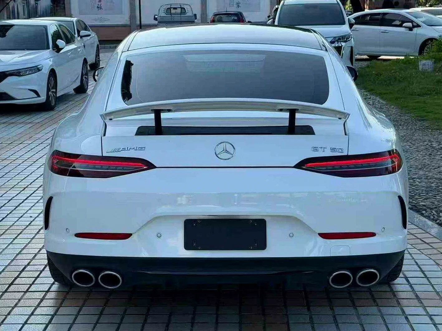 奔驰AMG 内饰前排