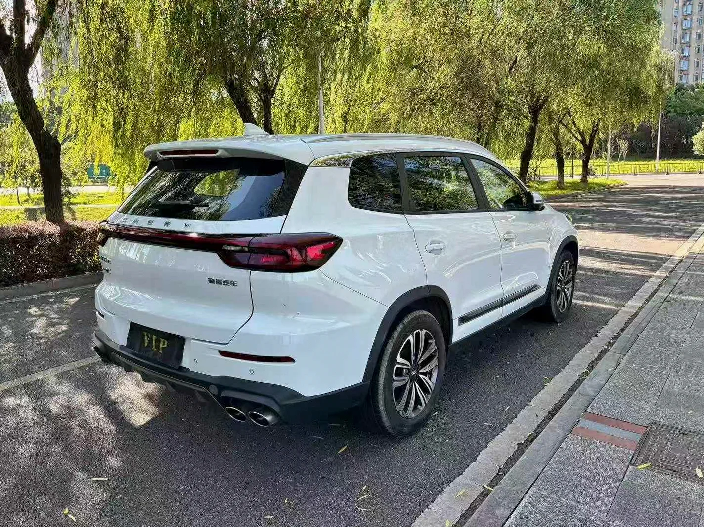 奇瑞瑞虎 内饰后排