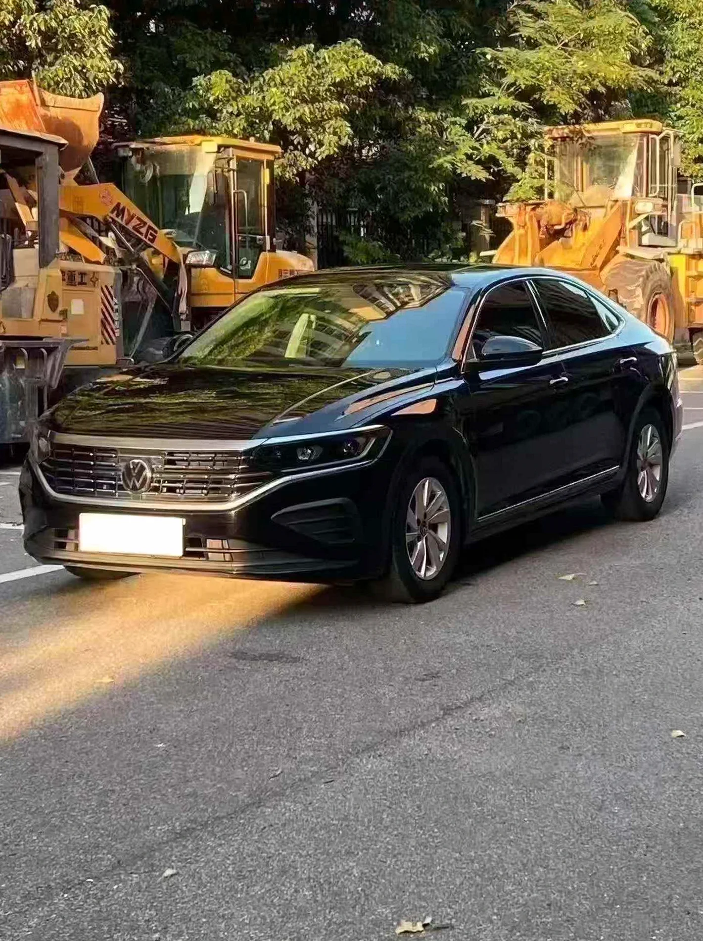 大众帕萨特 正面外观三