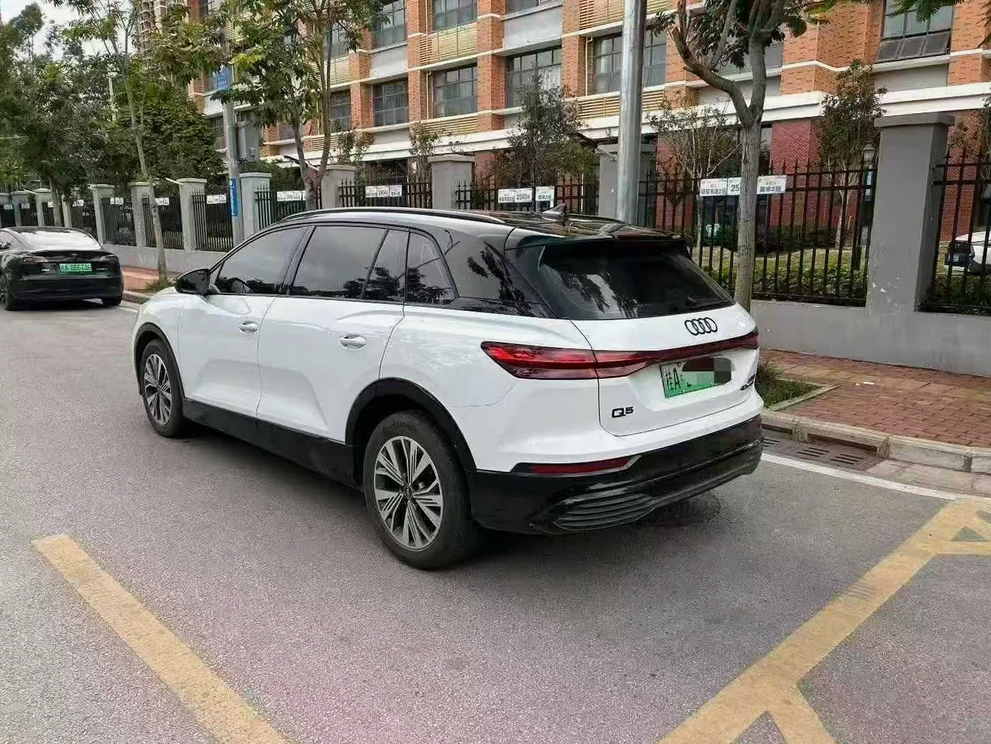 奥迪Q5 后面外观一