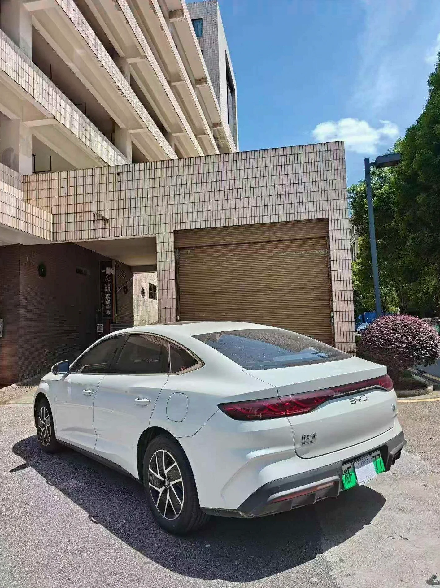 比亚迪秦 后面外观三