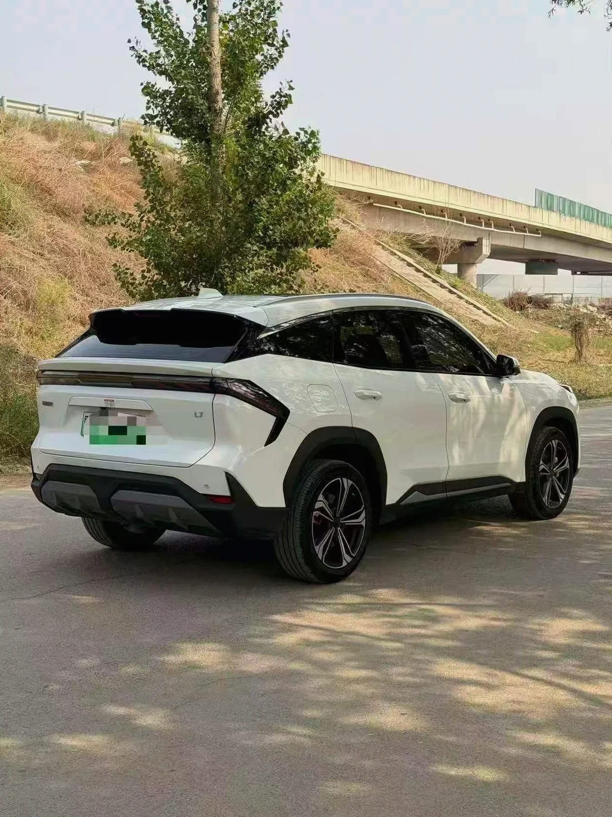 吉利银河 后面外观二