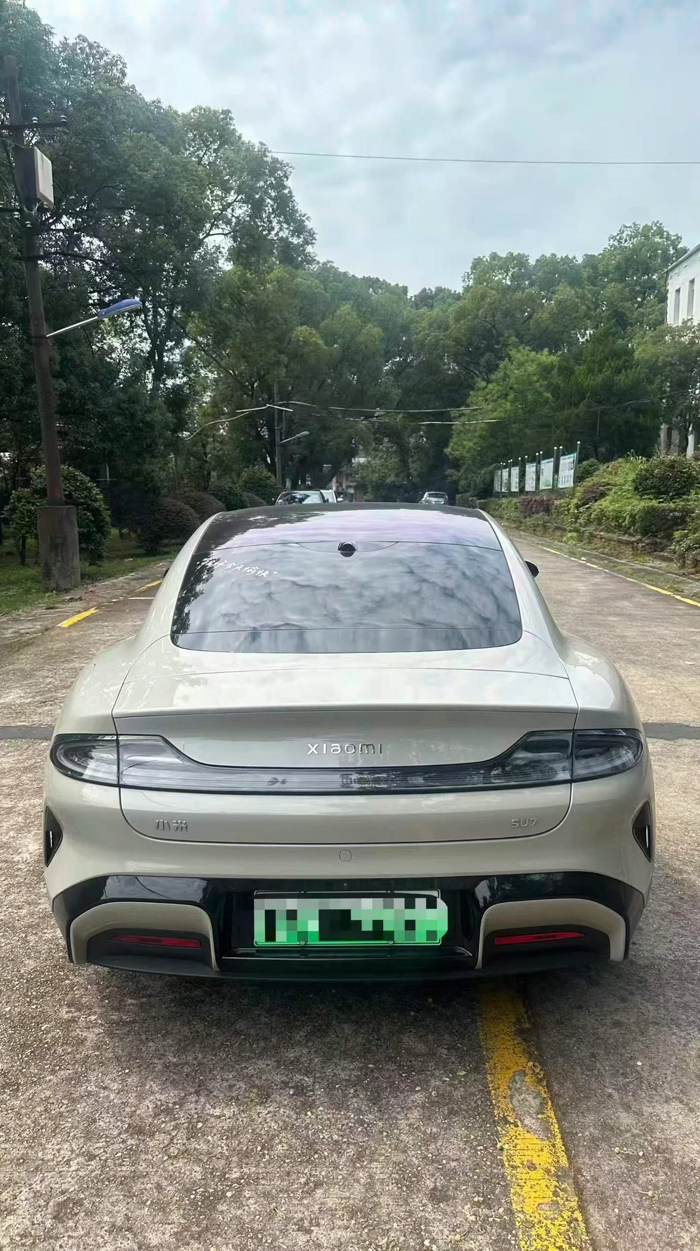 小米SU7 驾驶室