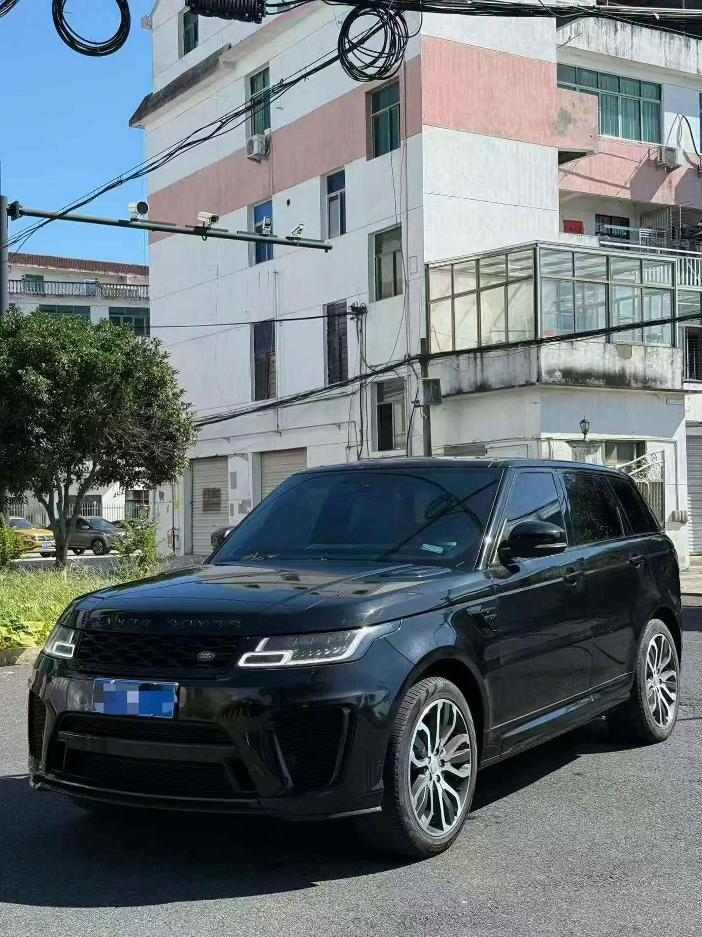 路虎揽胜运动 正面外观三