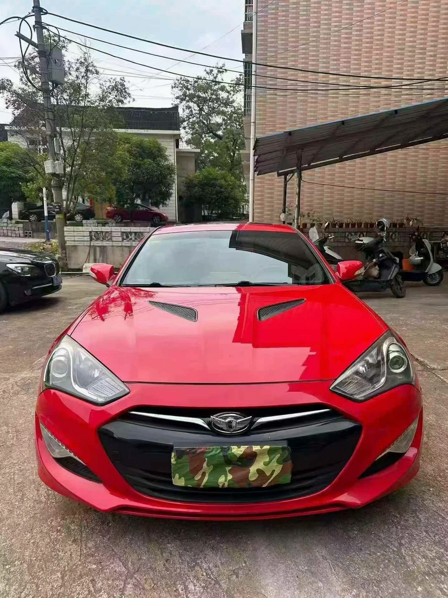 2015款现代劳恩斯酷派2.0T高配