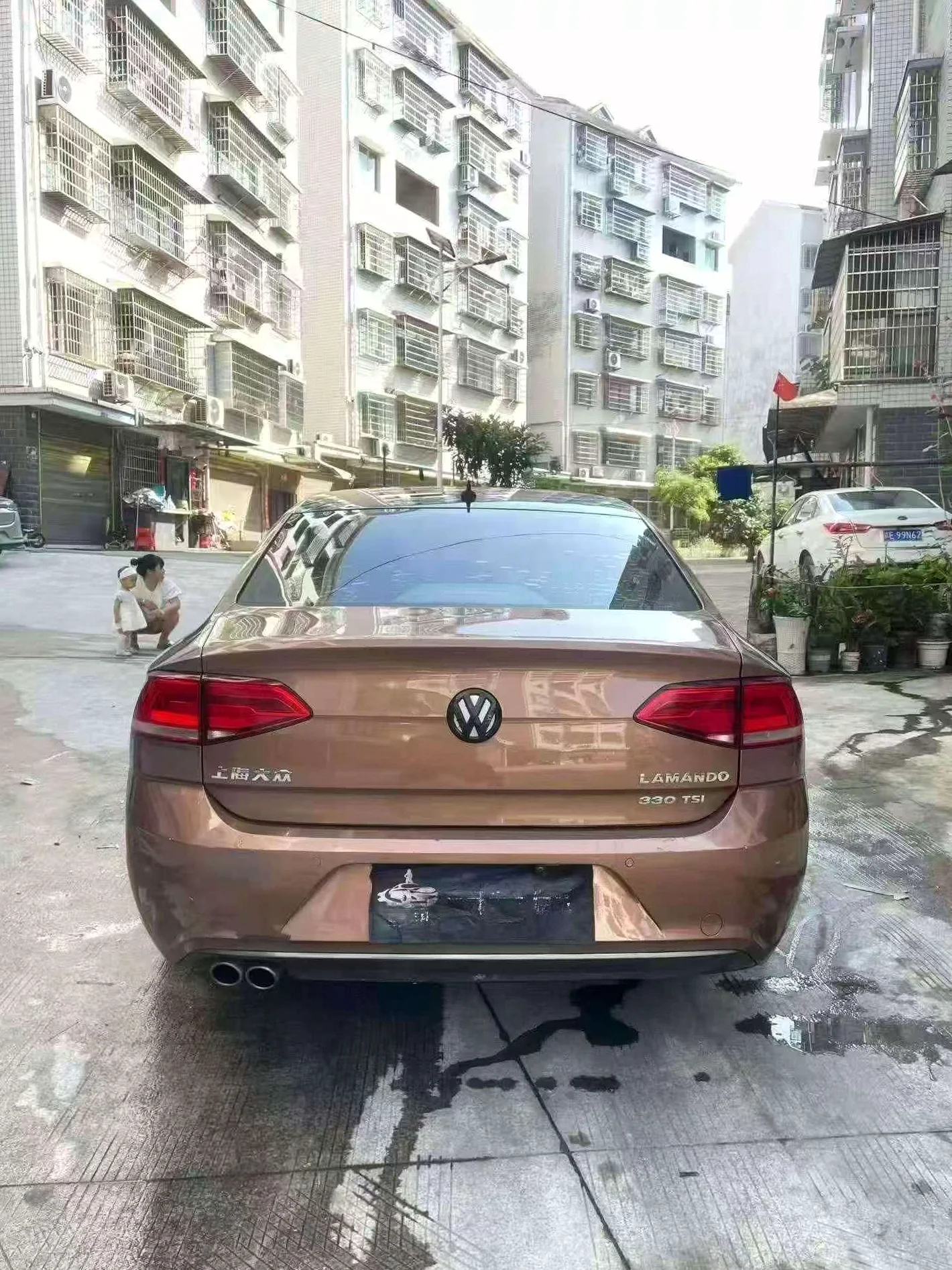 大众凌渡 后面外观二