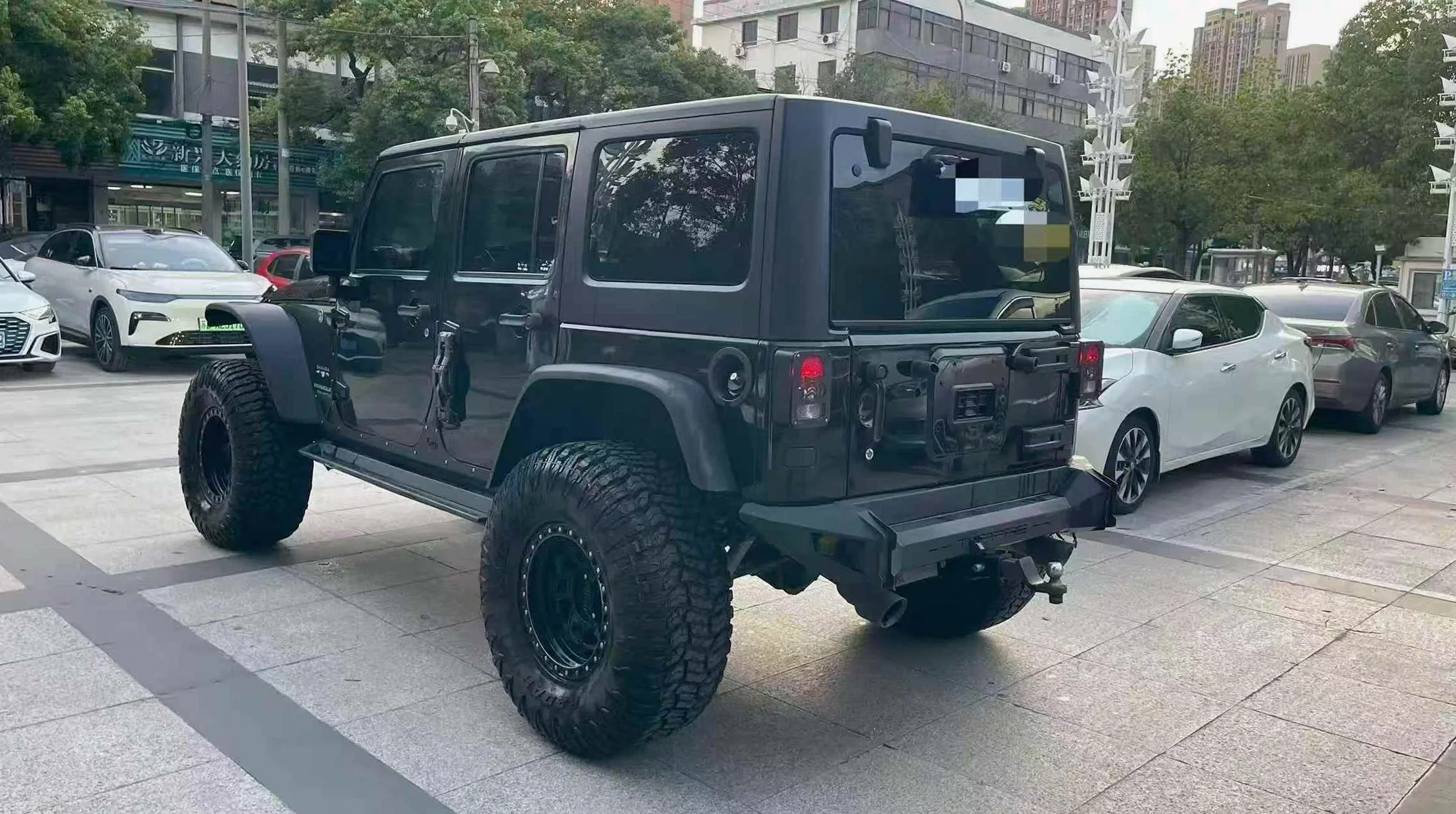 Jeep牧马人 内饰前排
