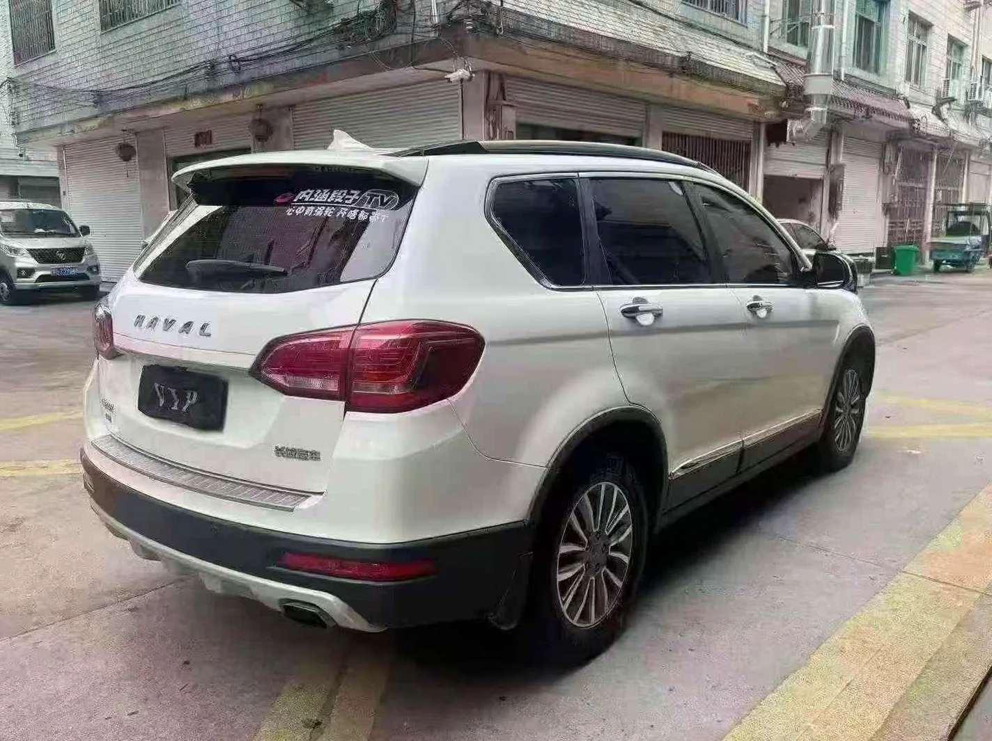 哈弗H6 后面外观一
