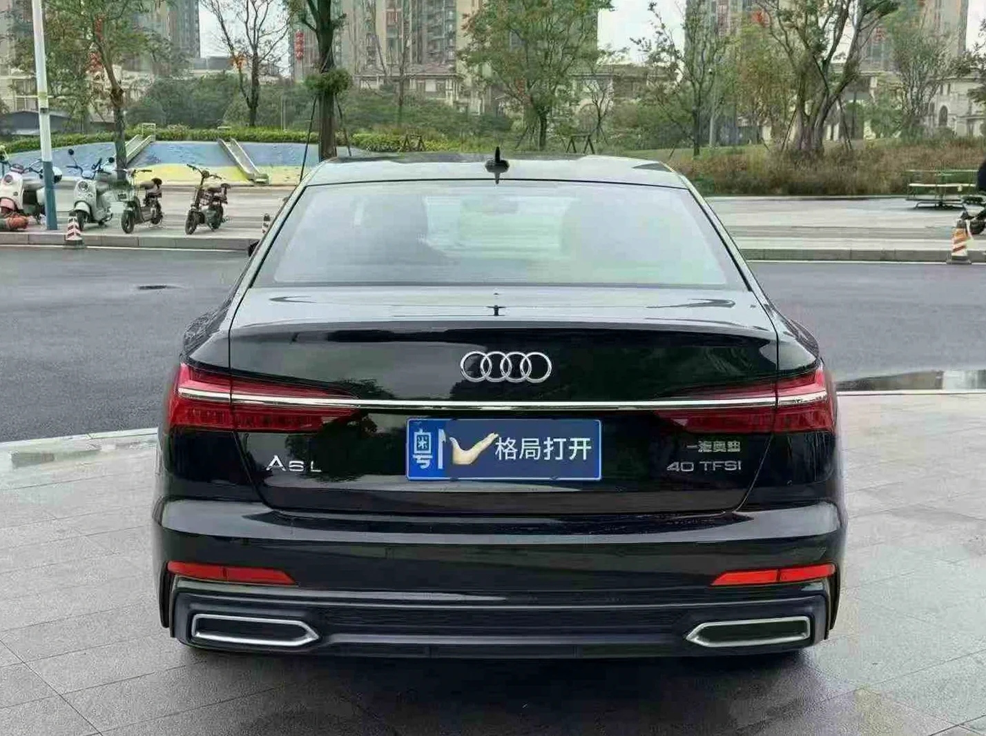 奥迪A6L 后面外观二