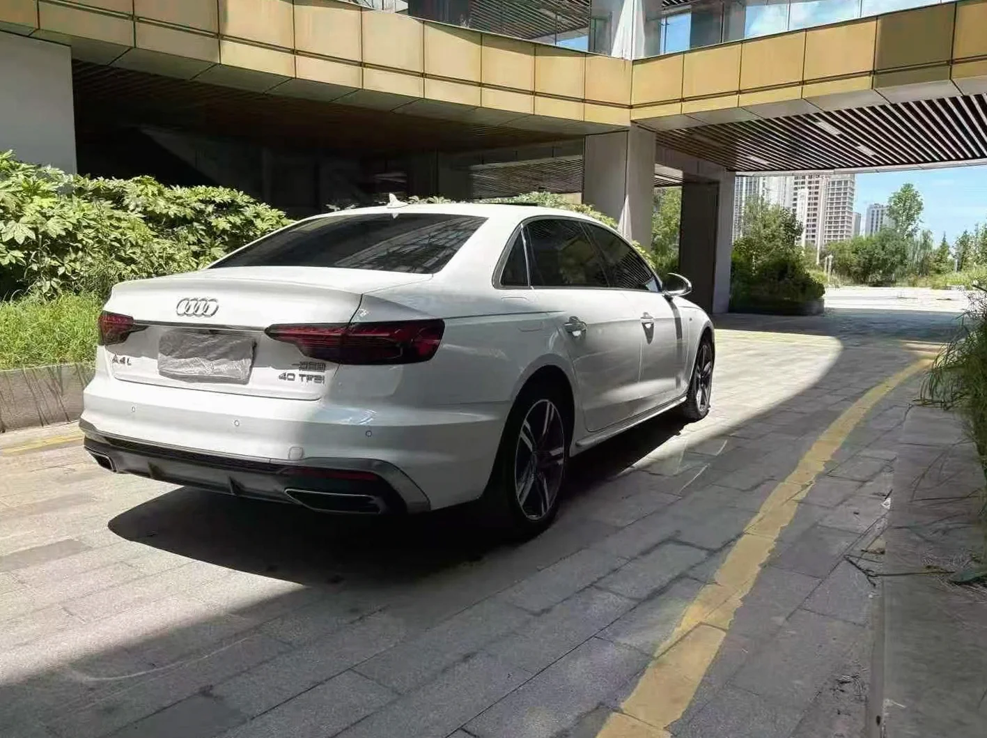 奥迪A4L 驾驶室