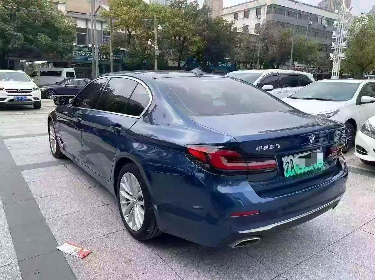宝马5系 内饰后排