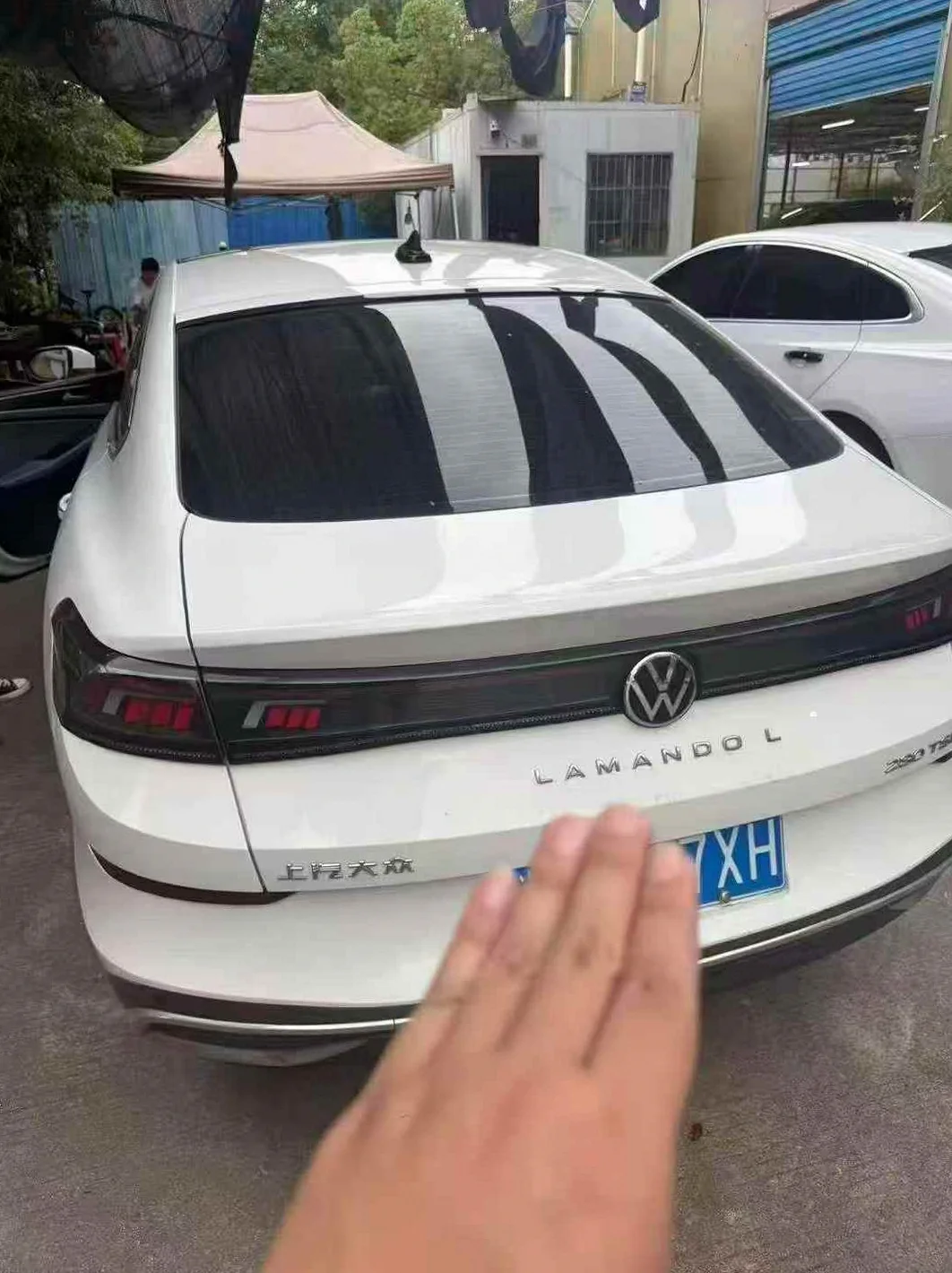 大众凌渡 后面外观一