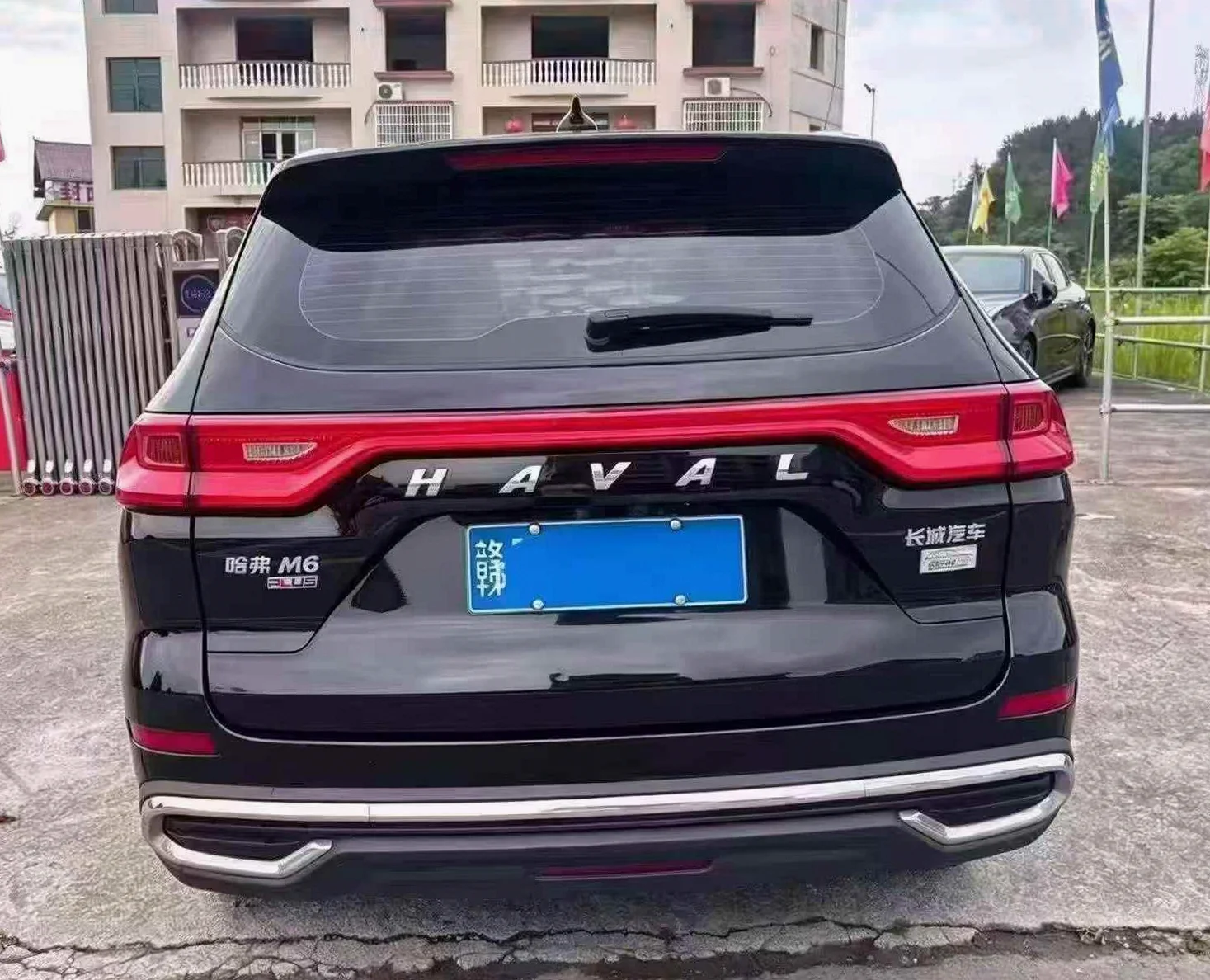 哈弗M6 后面外观一