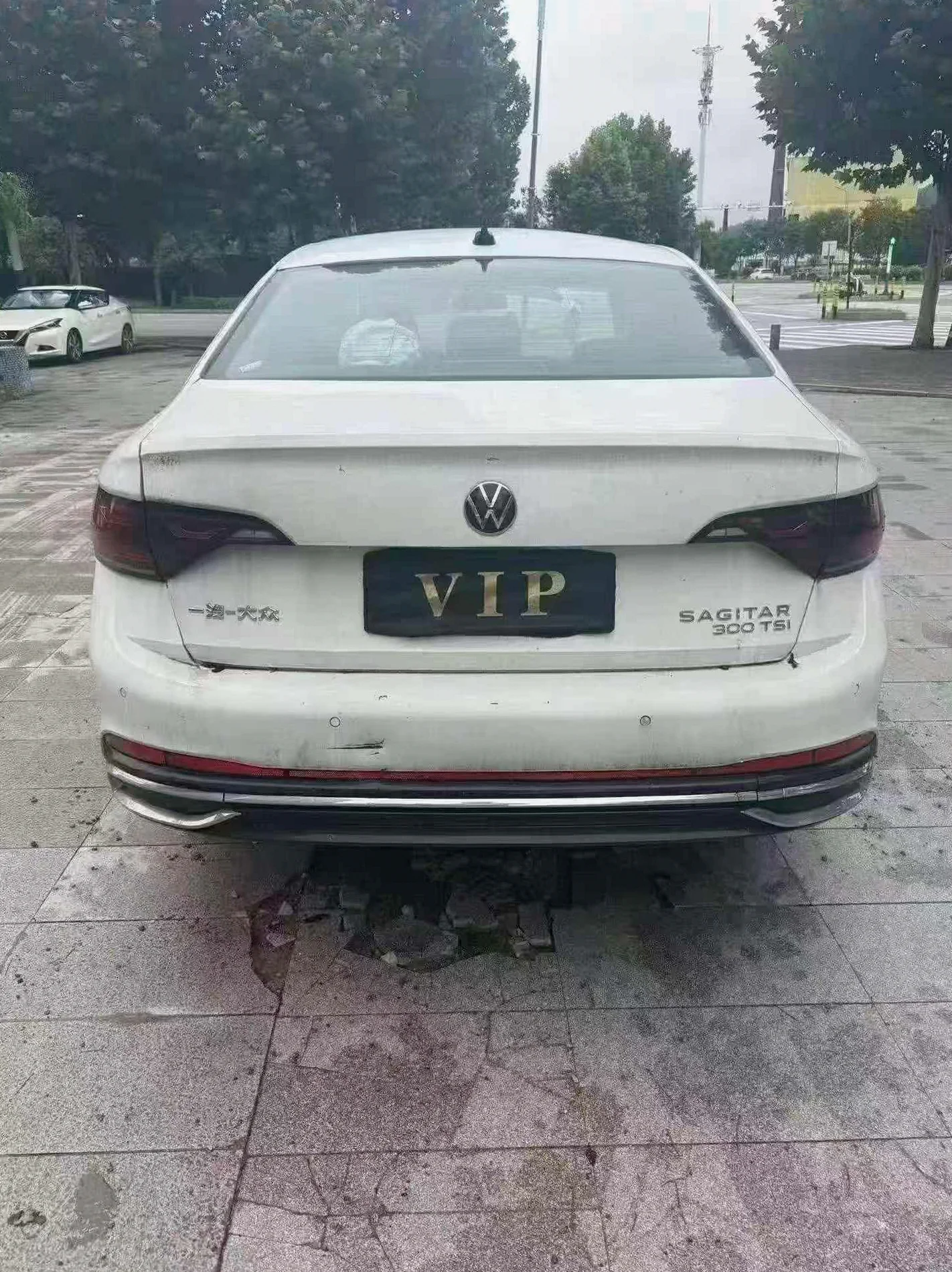 大众速腾 正面外观三