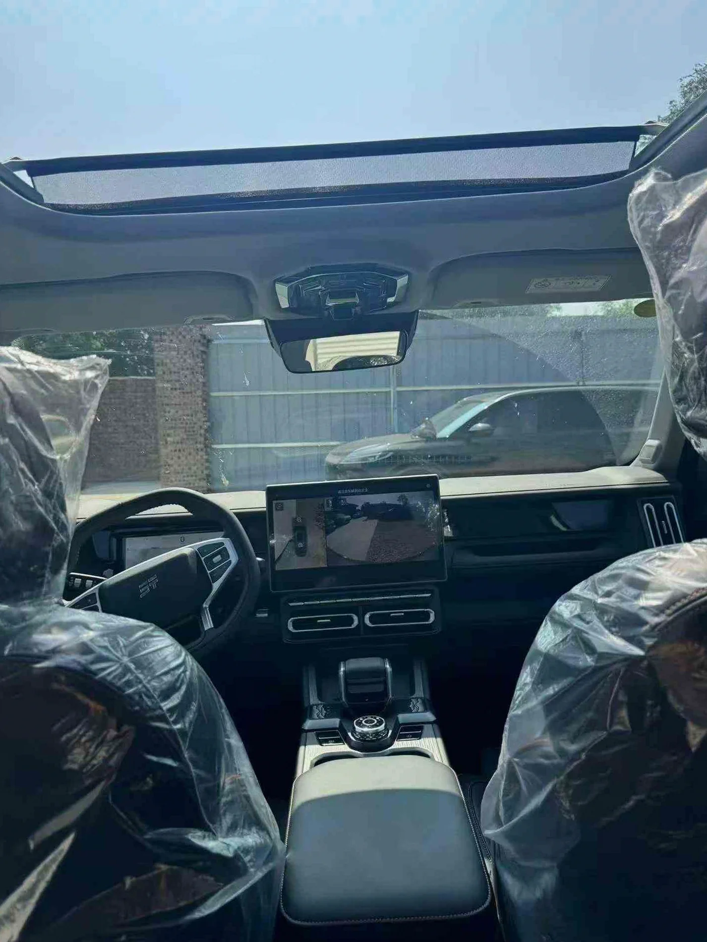 奇瑞自由者 内饰后排
