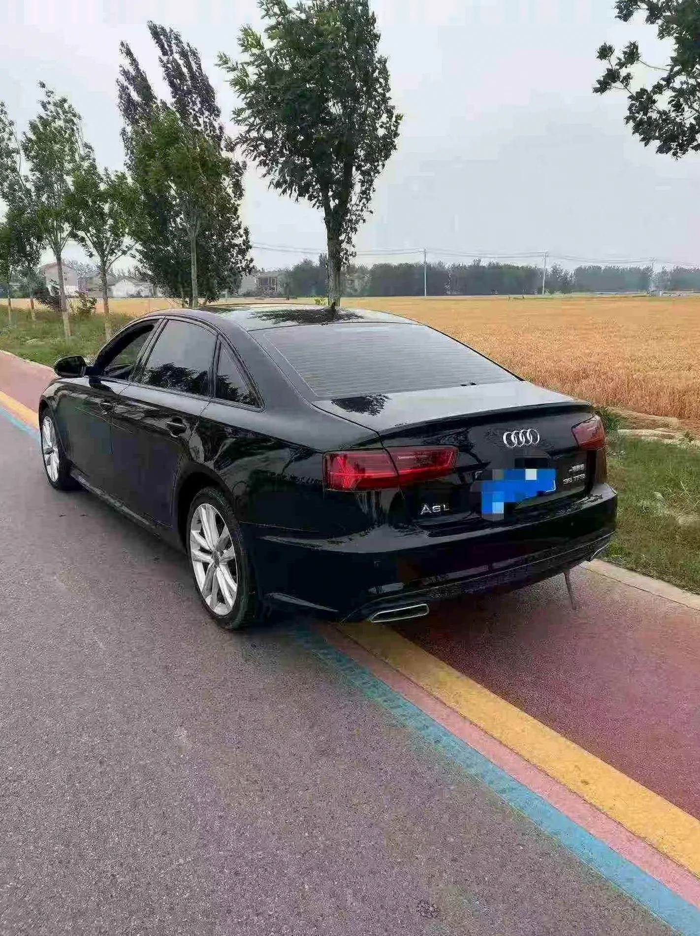 奥迪A6L 后面外观三