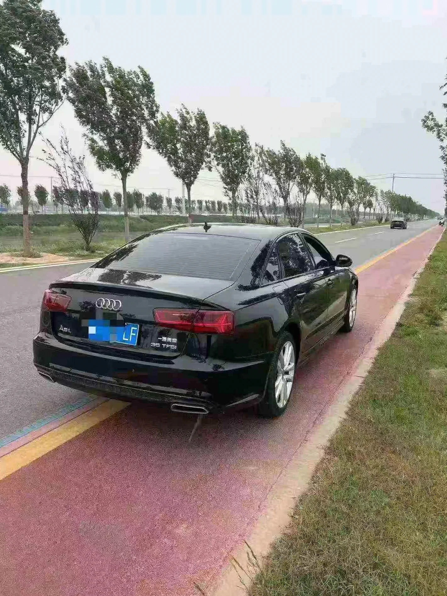 奥迪A6L 后面外观二