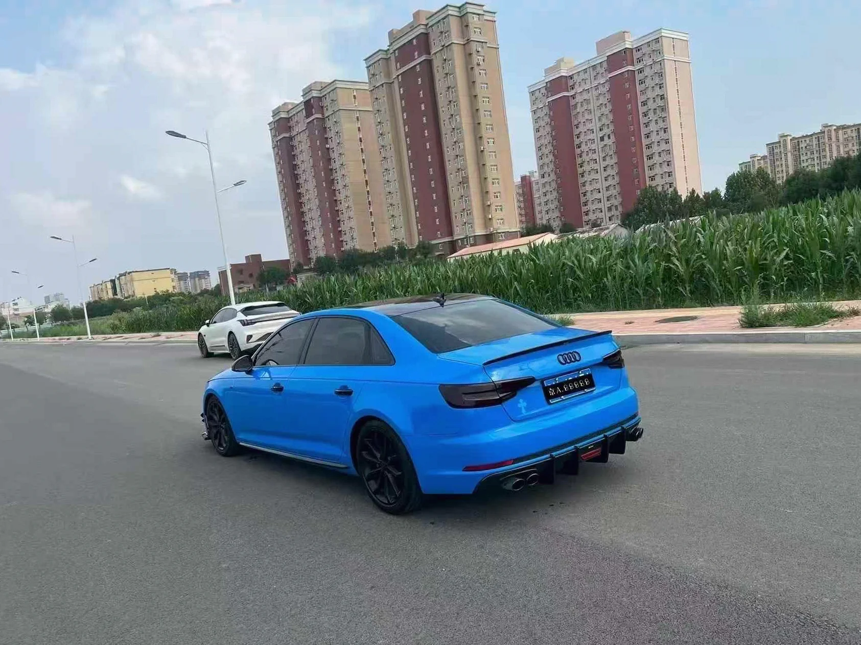 奥迪A4L 后面外观二