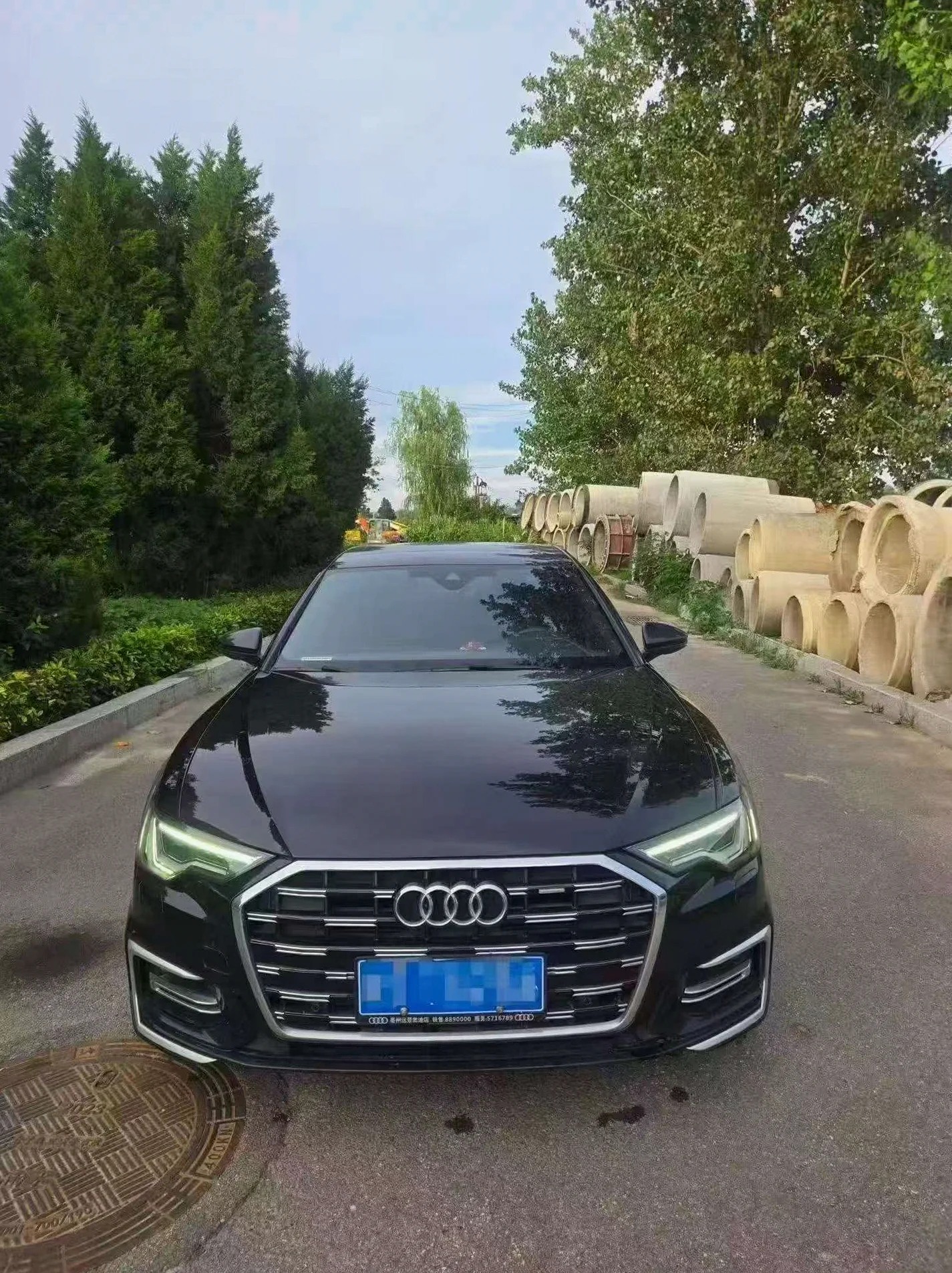 奥迪A6L 正面外观三