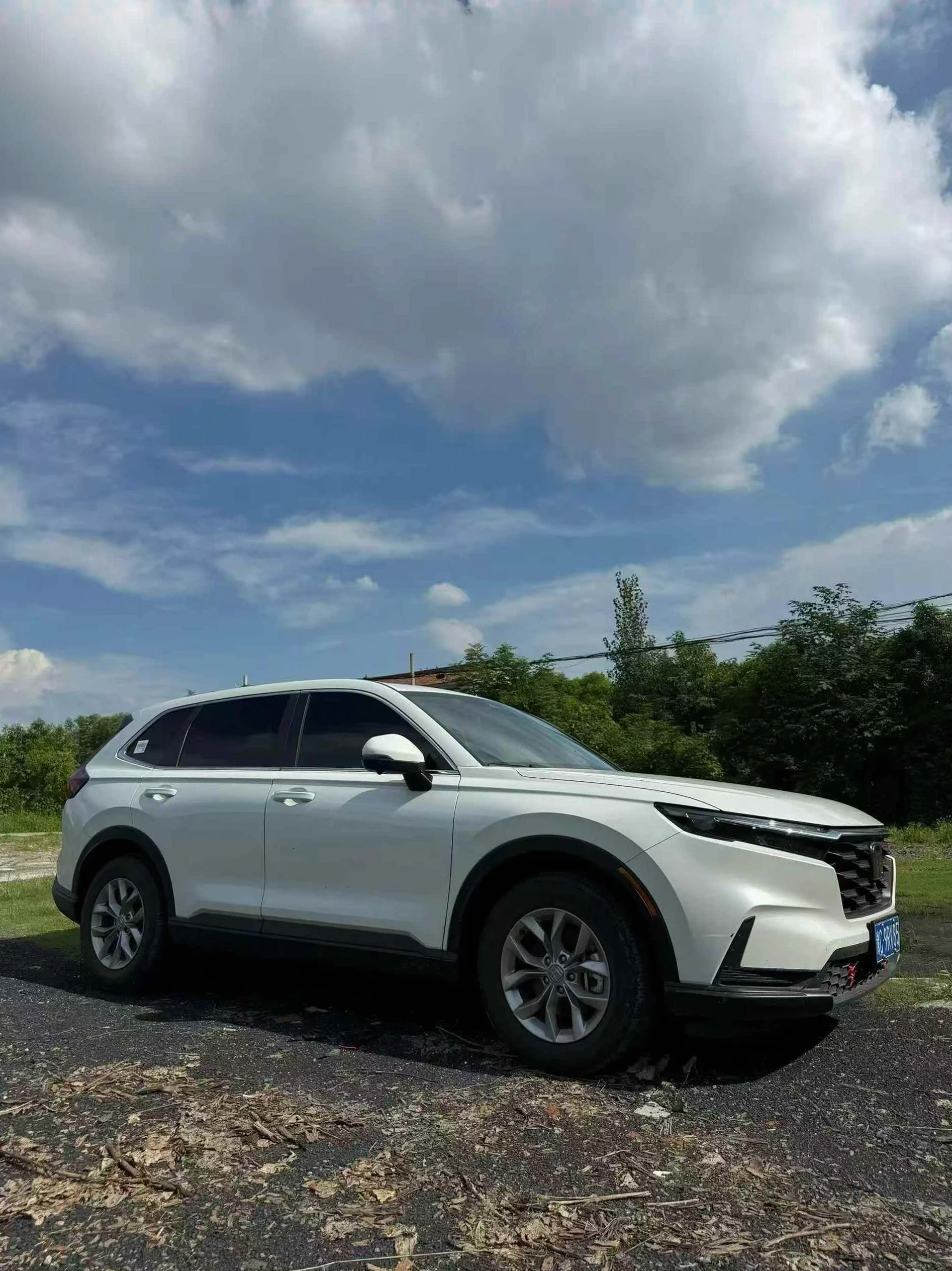 本田CRV 正面外观二