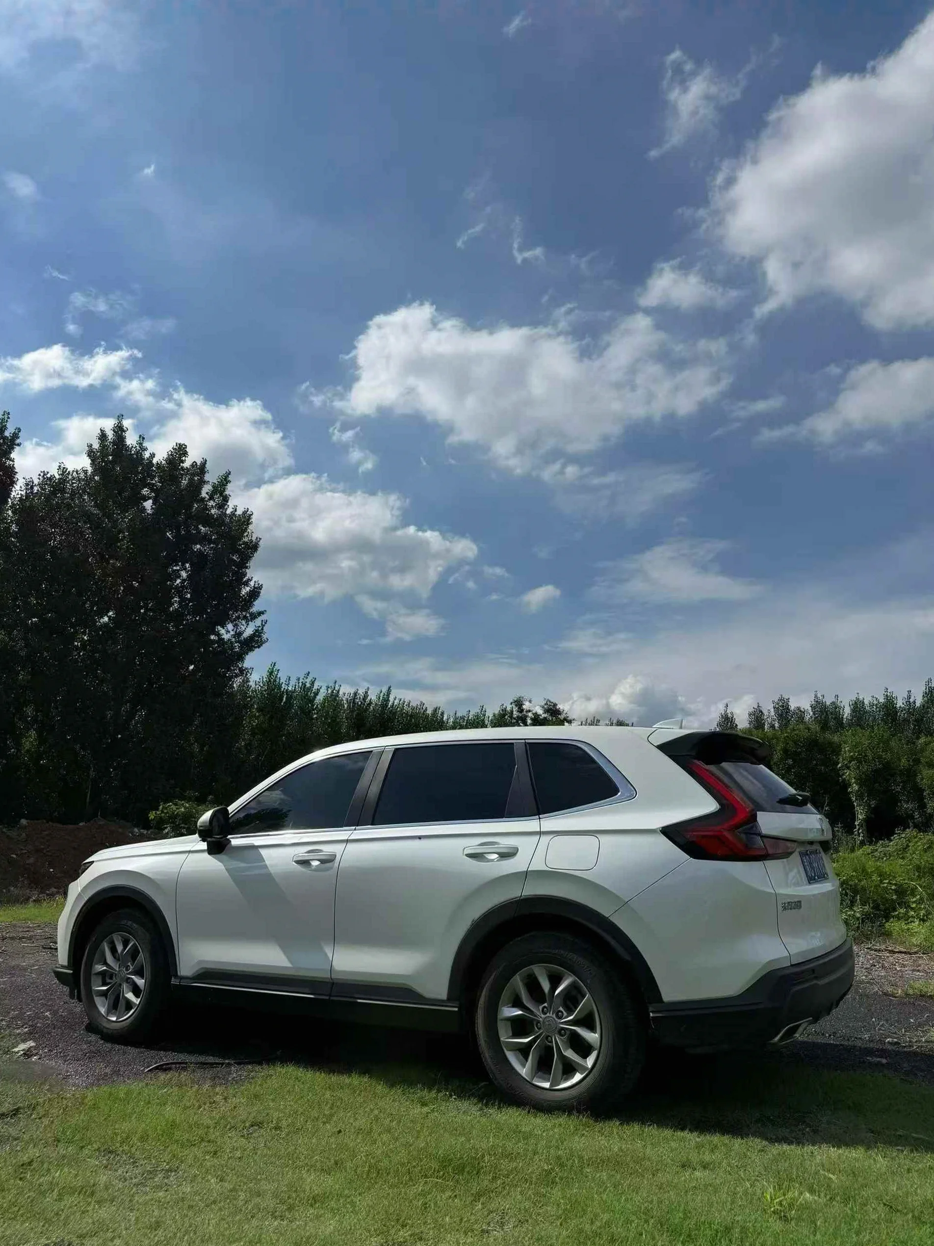 本田CRV 后面外观二