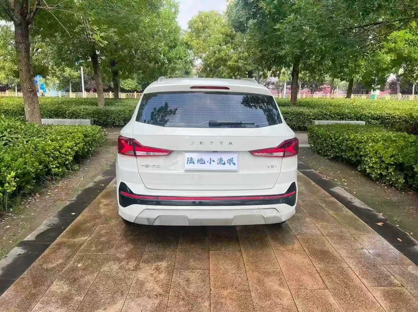 捷达VS7 后面外观一